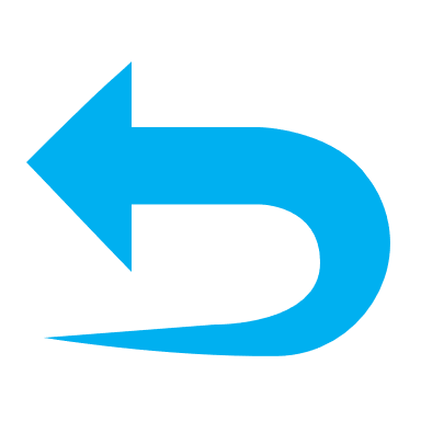 Arrow: Horizontal U-turn